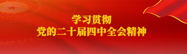 學習貫徹黨的二十屆四中全會精神